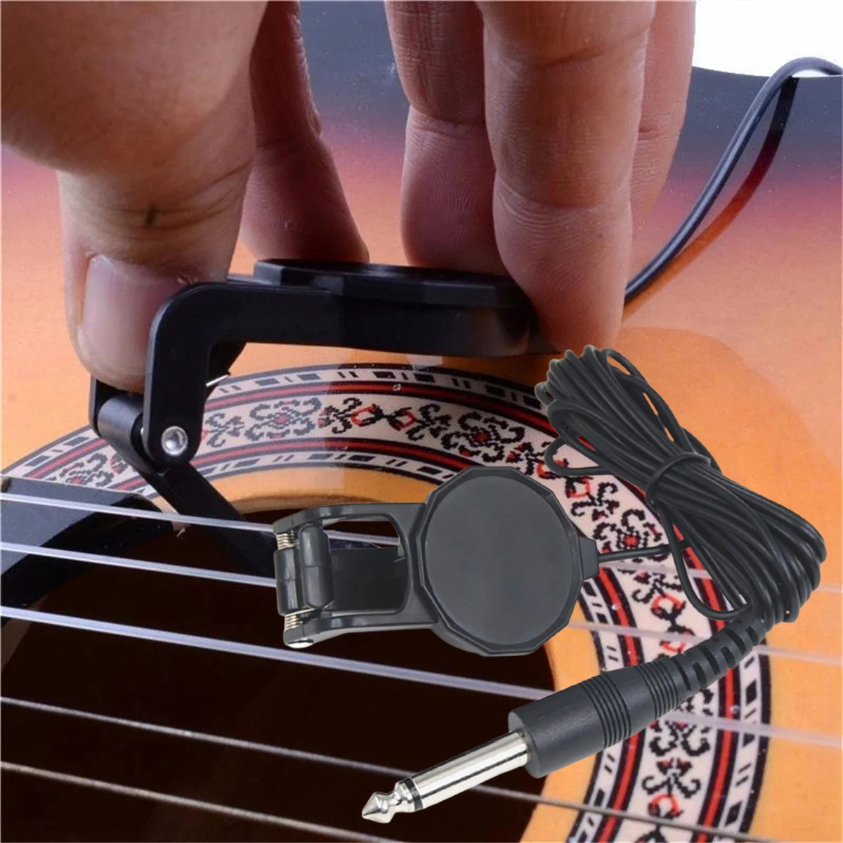 Musical Instrument Art - Audio Jack Clip On Pickup/2,5 M