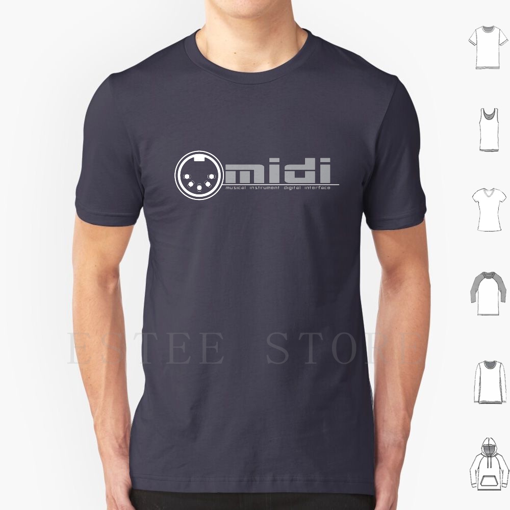 Musical Instrument Synthesizer - Midi-Musikinstrument Digitale Schnittstelle T-Shirt DIY Große