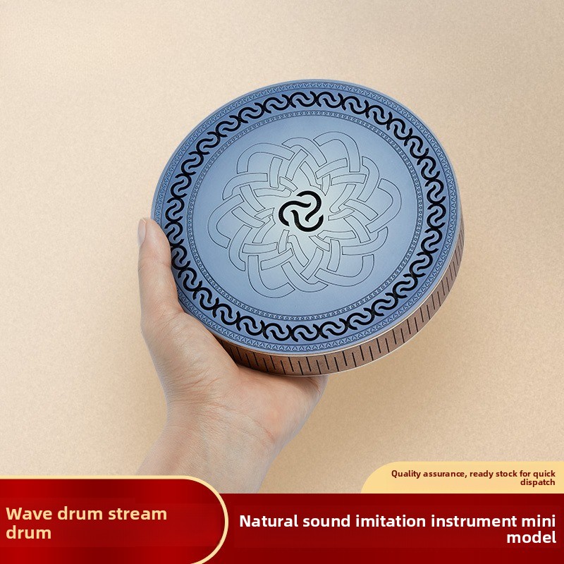 Musical Instrument Drum - Mini Creek Drums Musik-Heilung Meditations-Instrument Natürliches