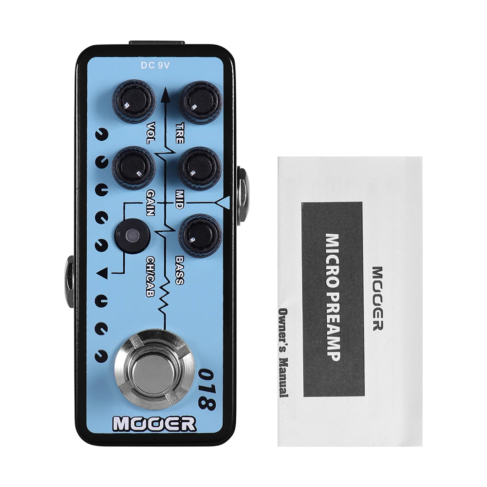 Musical Instrument Synthesizer - 018 Custom 100 Digitale Kanäle 3-Band-Gitarren-Effektpedal