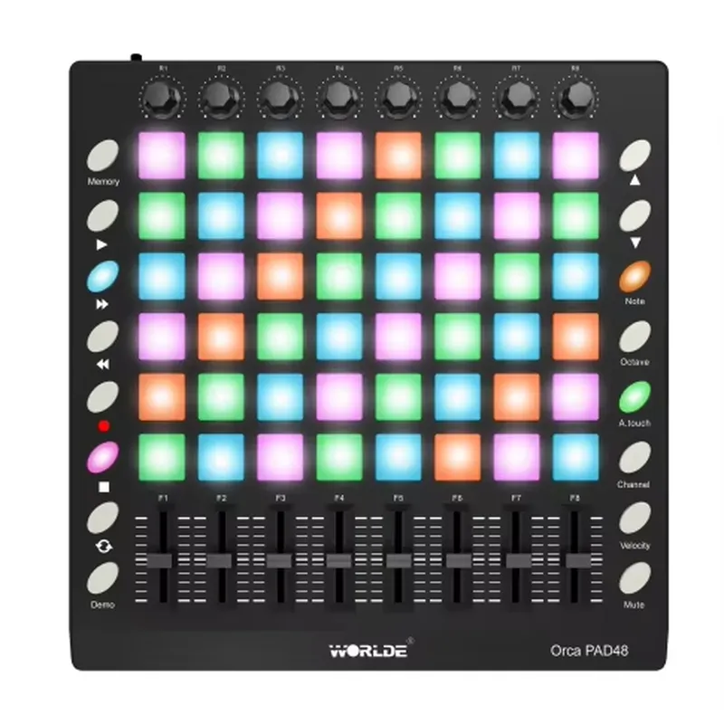 Musical Instrument Synthesizer - ORCA PAD48 PRO & PANDAMINIc MIDI-Controller-Synthesizer