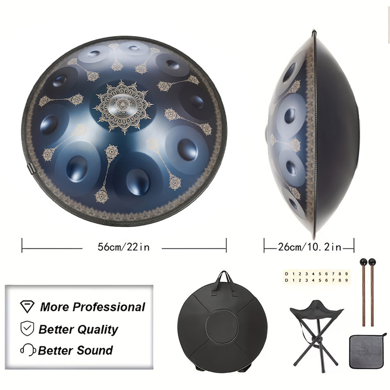 10-Noten Handpan-Trommel 22 Zo – Musical Instrument Drum Bewertung und Preis