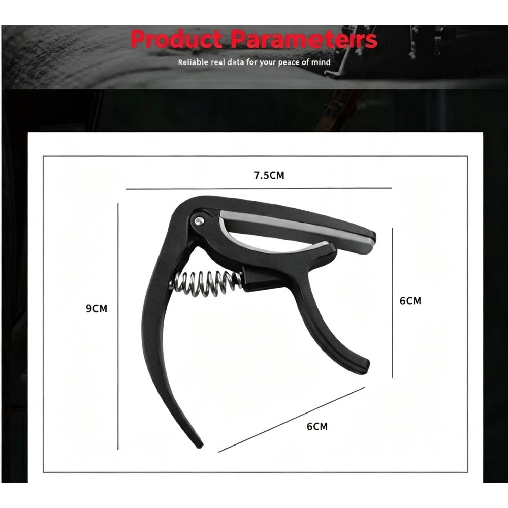 2-in-1 Gitarren-Capo mit Saite – Musical Instrument Art Bewertung und Preis