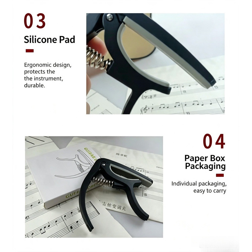 2-in-1 Gitarren-Capo mit Saite – Musical Instrument Art Bewertung und Preis