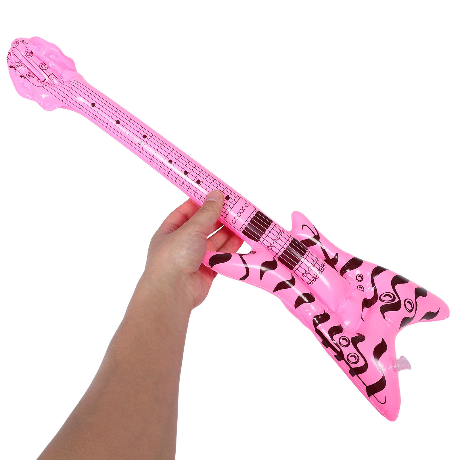Aufblasbare Rock'n'Roll-Gitarr – Musical Instrument You Blow Bewertung und Preis