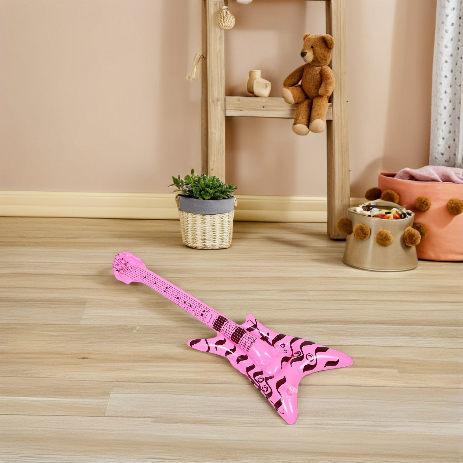 Aufblasbare Rock'n'Roll-Gitarr – Musical Instrument You Blow Bewertung und Preis