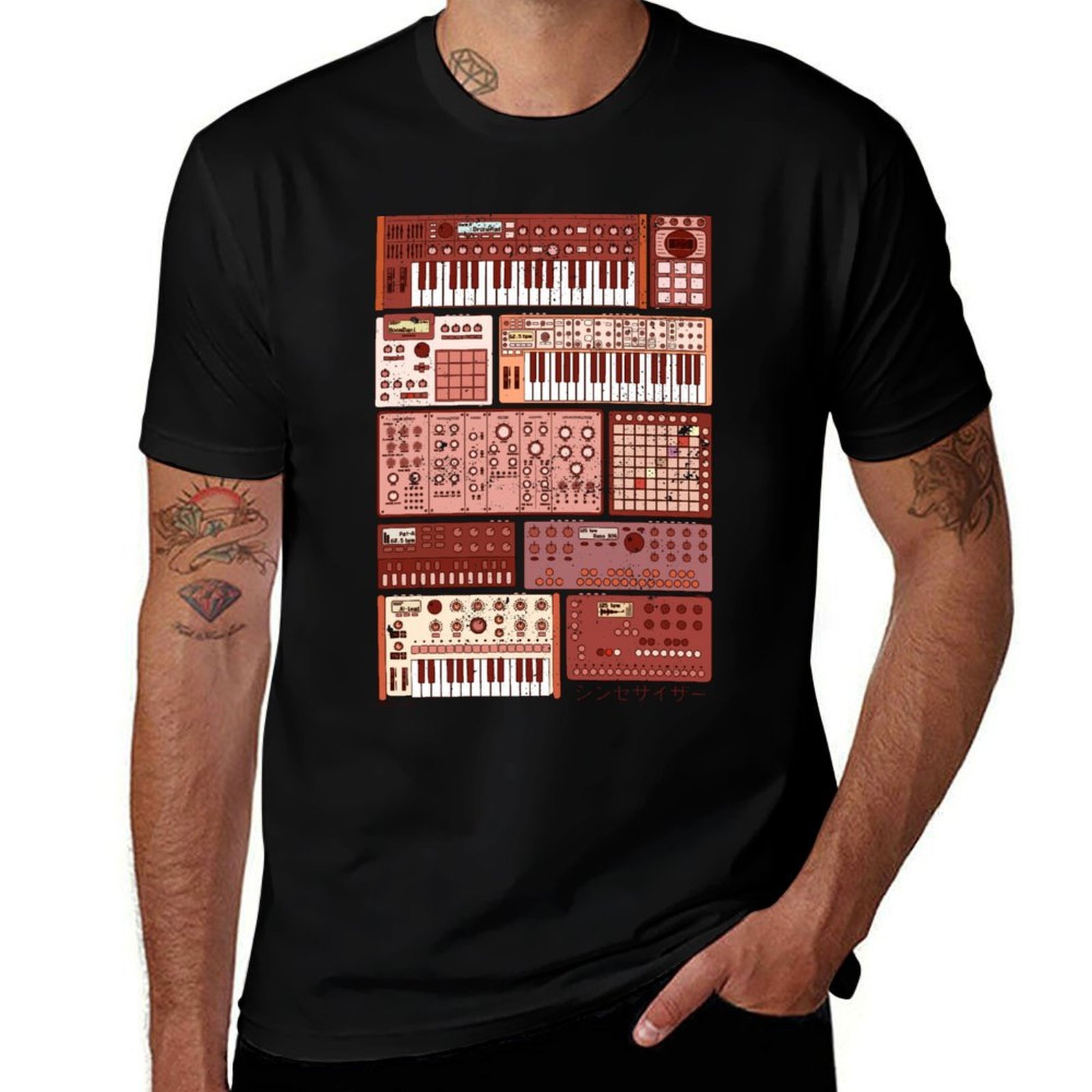 T-Shirt mit Synthesizern und e – Musical Instrument Synthesizer Bewertung und Preis